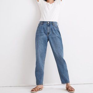 Madewell Baggy Tapered Jeans in Jewell Wash Size 30